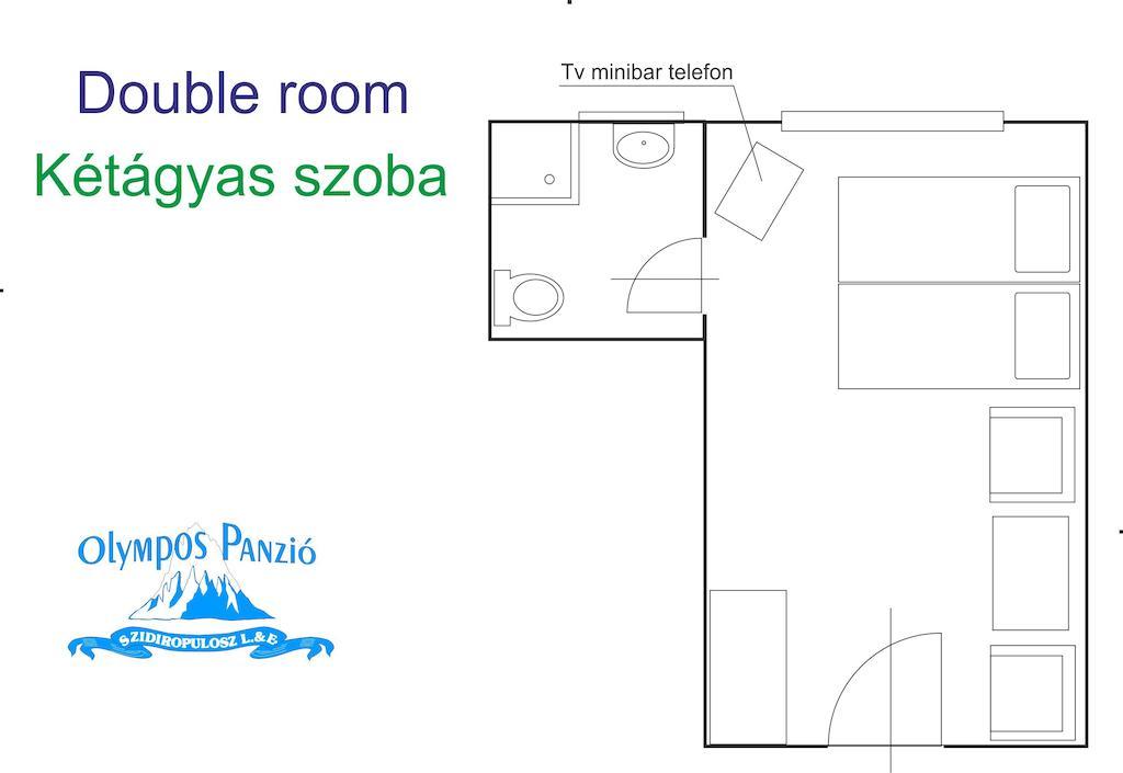 Hotel Olympos Panzio Budaörs Zimmer foto